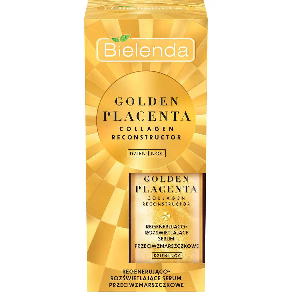 Сироватка для обличчя Bielenda Golden Placenta регенеруюча та освітлююча проти зморшок 30 г  - фото 3