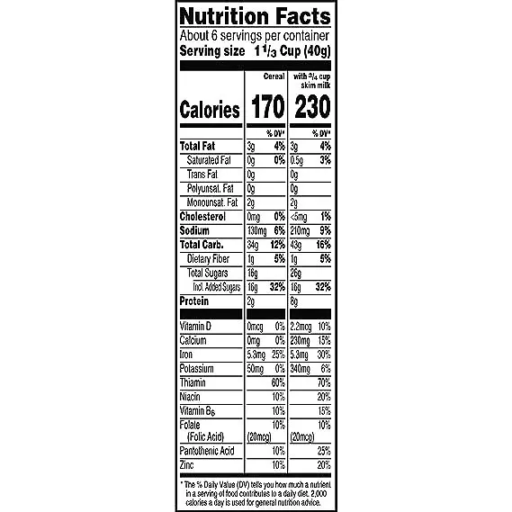Сухий сніданок Cinnabon Kellogg's Cold Breakfast Cereal 246g - фото 4