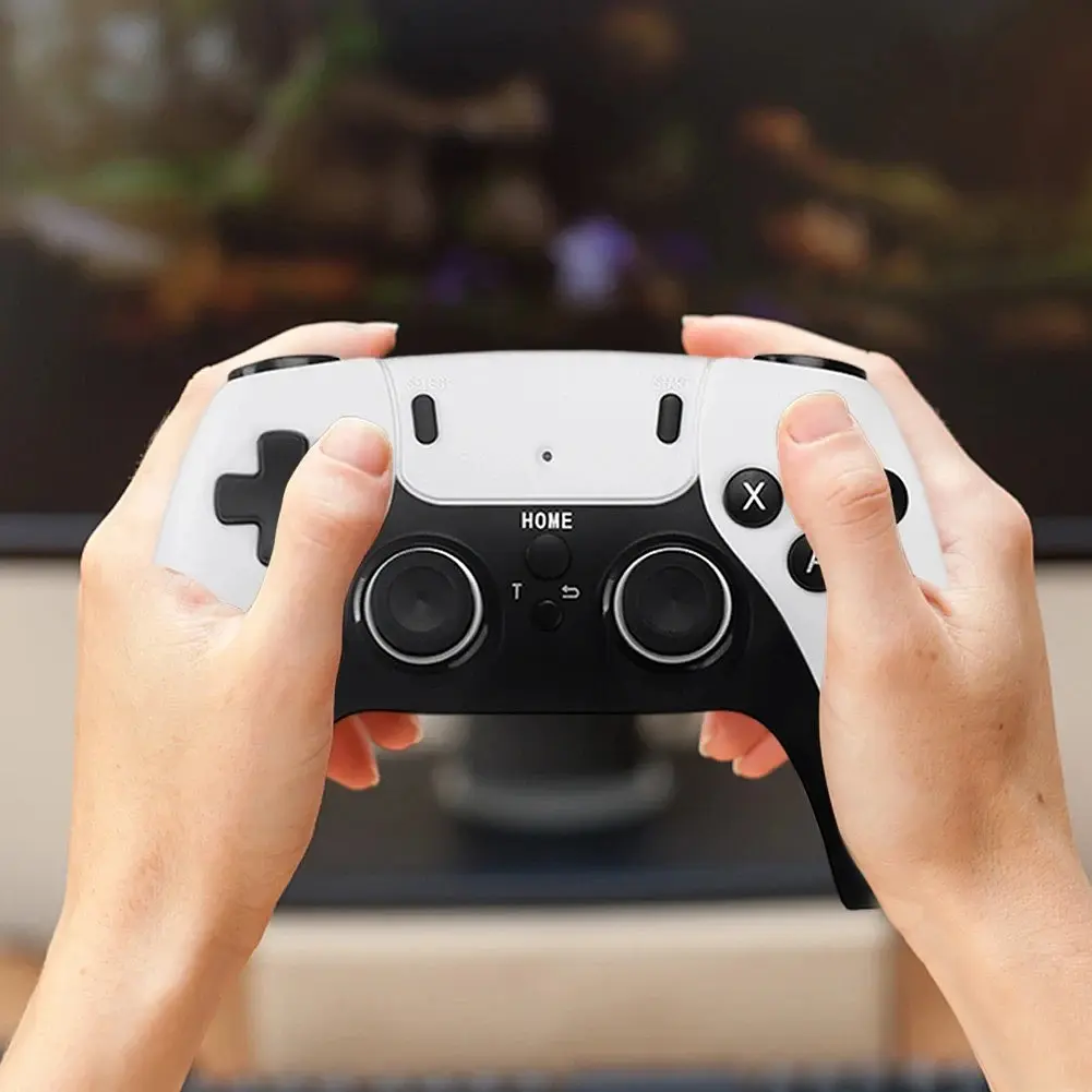 Ігрова приставка GameStick M8 Pro 2.4G Біло-чорний, HDMI-приставка для телевізора з бездротовими джойстиками - фото 5