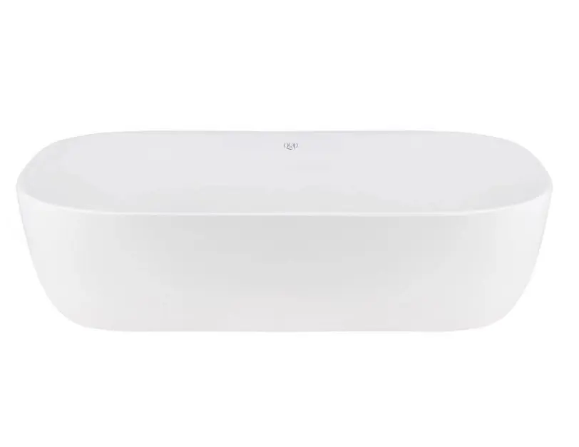 Комплект Qtap Robin: Раковина накладная прямоугольная 600x390x150 мм White + Донный клапан PU02 (QT13112143PWN47297) - фото 2