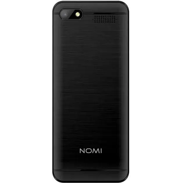 Телефон кнопковий Nomi i2820 Black  - фото 4