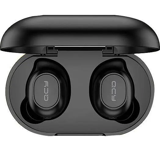 Бездротові навушники QCY T9 TWS Earphone Black - фото 2