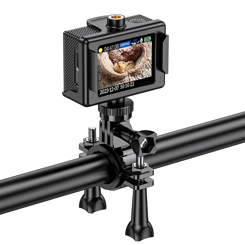 Экшен камера Hoco DV100 sports camera Black - фото 5