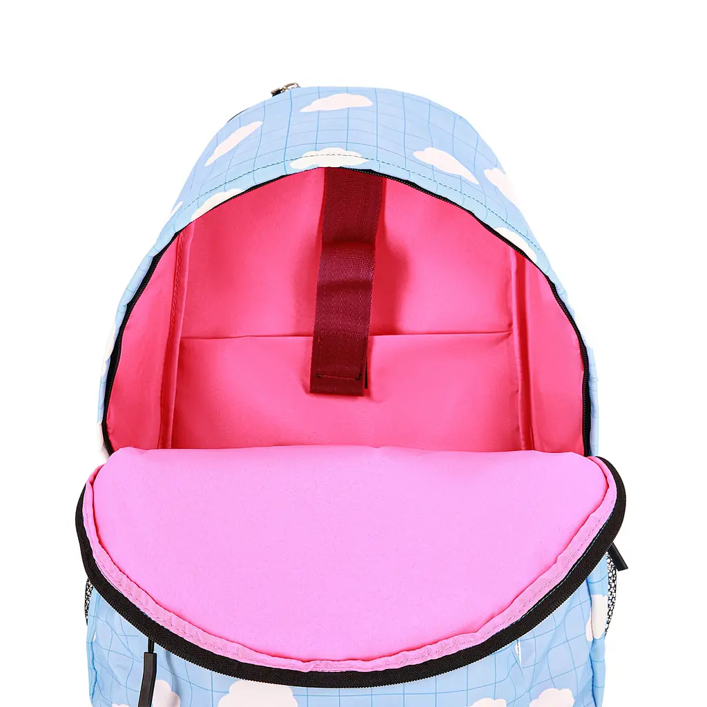 Рюкзак Bagland Stylish L 24 л сублімація 1435 блакитний (00518694) - фото 4