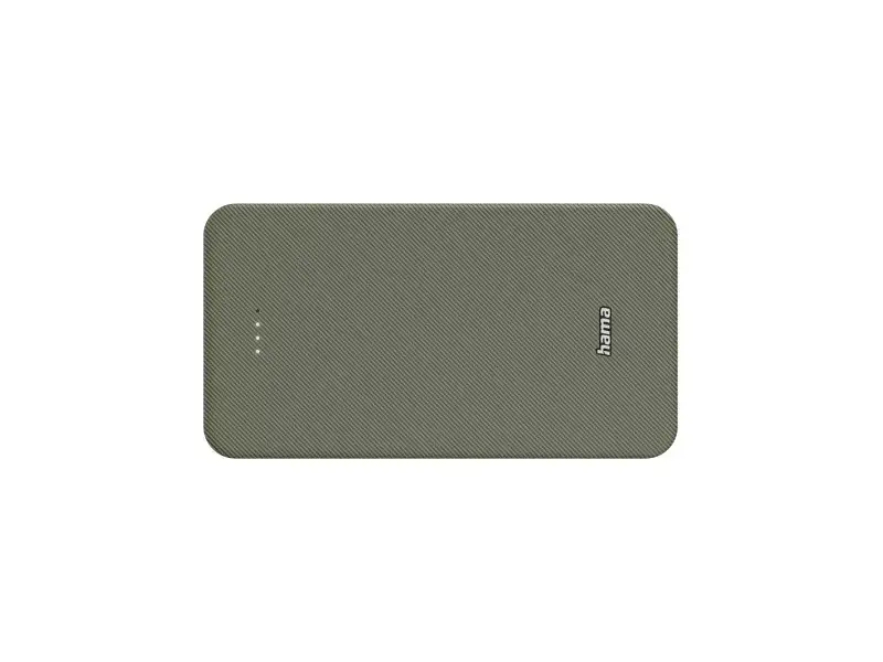 Зовнішній акумулятор (Power Bank) Hama 20000mAh 15W (00201716) зелений - фото 3