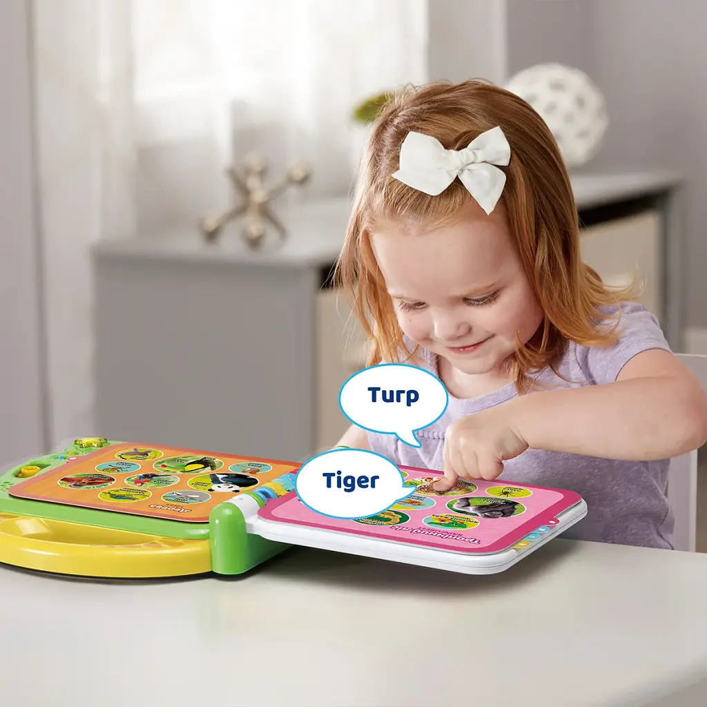 Розвиваюча іграшка VTech Англо-український словничок 100 тварин (80-609576) - фото 4