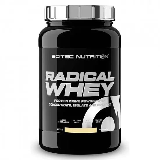 Протеїн Scitec Nutrition Radical Whey, 1 кг - Ваніль