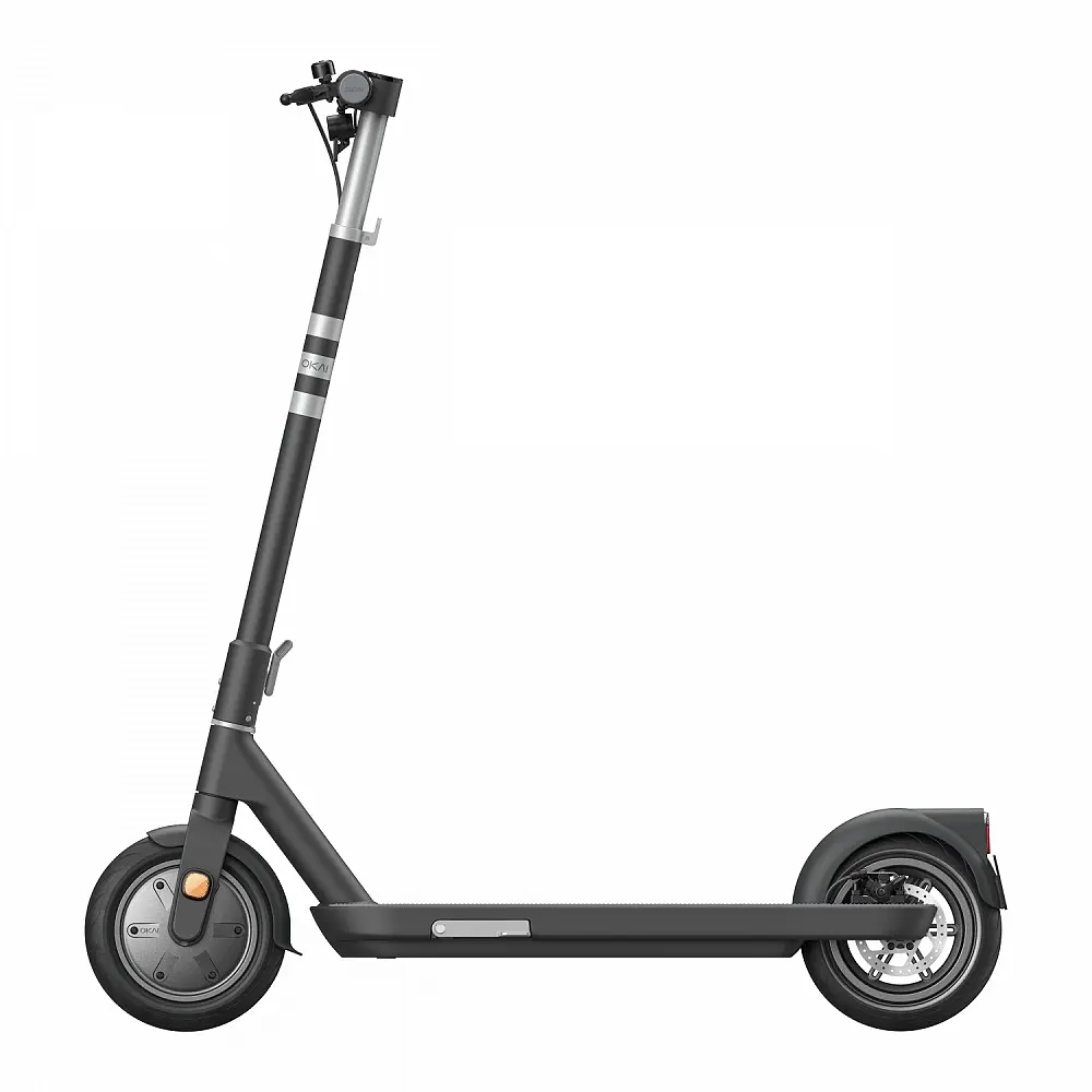 Електросамокат OKAI ES10-NEON Lite Black 9", 300(600)W, 7.8Ah, 30km, 25km\h, 20%, NFC, App,15kg (ES10-B) - фото 3