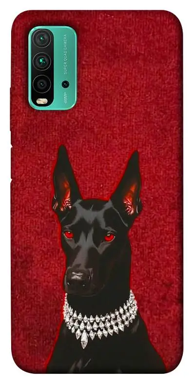 TPU чохол Demsky Premium doberman для Xiaomi Redmi Note 9 4G / Redmi 9 Power / Redmi 9T