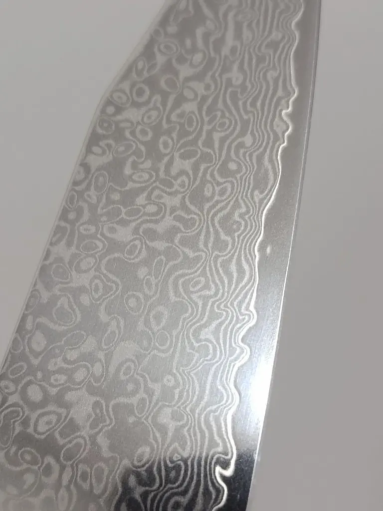 Ніж сантоку 20 см Damascus DK-LKB 5004 VG-10 дамаська сталь 67 шарів - фото 4