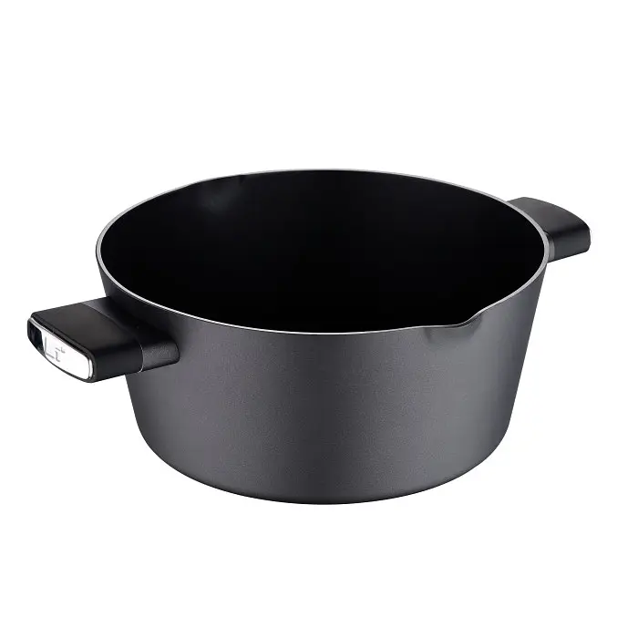 Каструля Bergner Ion з кришкою 6 л 28 см (BG-35802-BK) - фото 3