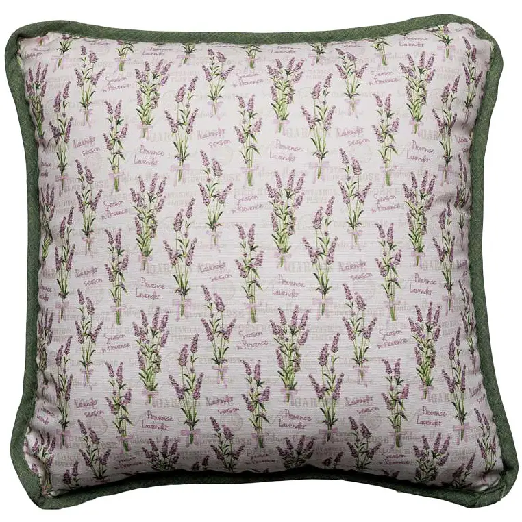 Подушка декоративная Прованс Соцветие лаванды 40х40 см (43211) - фото 1