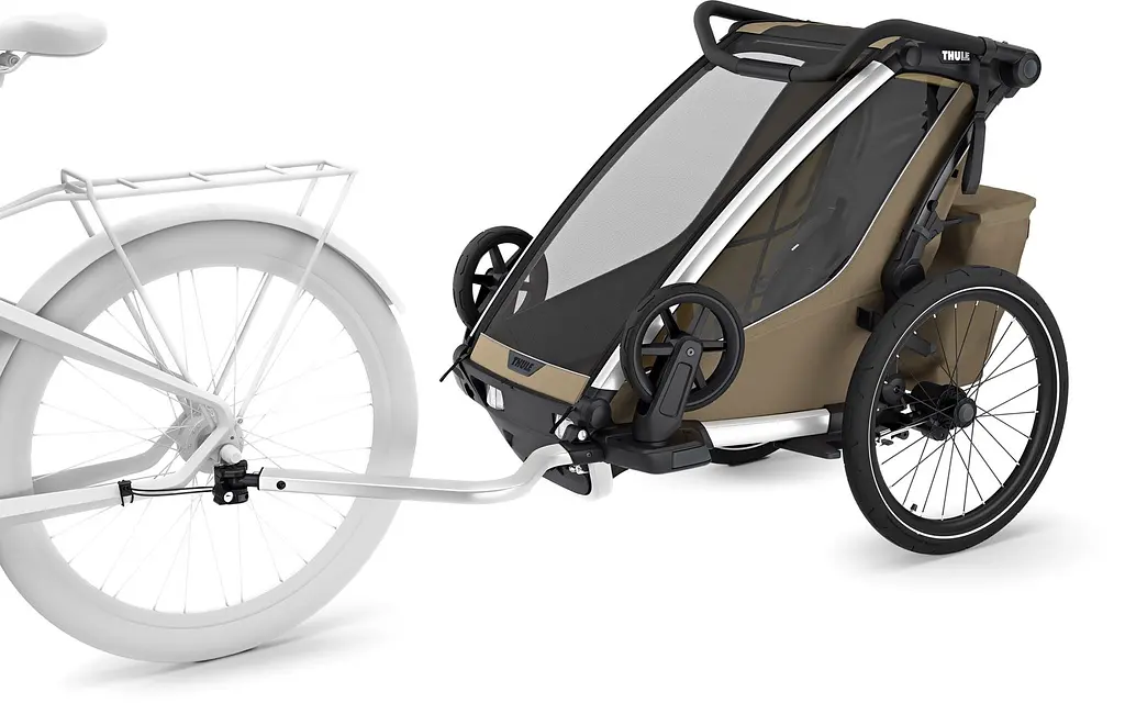 Детская коляска Thule Chariot Cross 2 Single (Faded Khaki) (TH 10201036) - фото 4