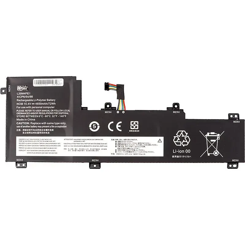 Акумулятор PowerPlant для ноутбуків LENOVO IdeaPad 5 Pro-16ACH6 (L20M4PE1) 15.4V 4650mAh (NB482467) - фото 2