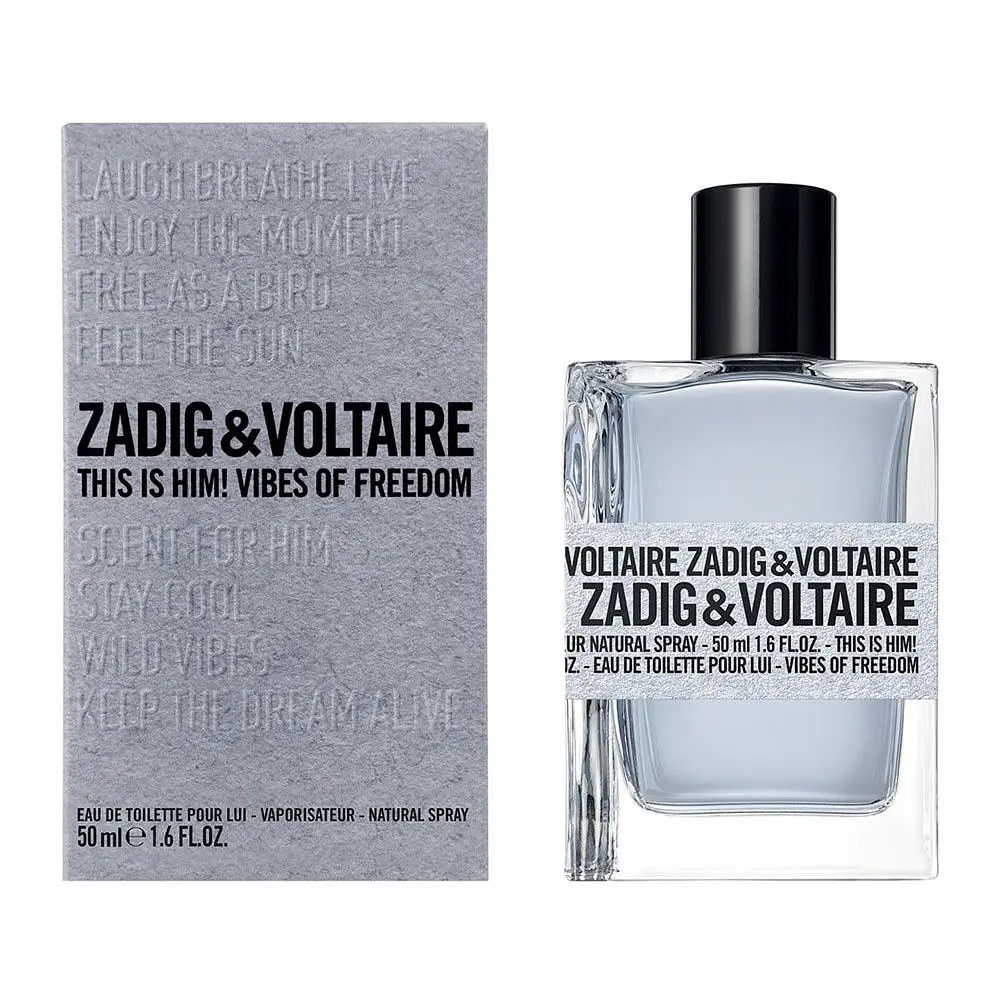Оригінал Zadig & Voltaire This Is Him! Vibes Of Freedom 50 мл Туалетна вода - фото 2