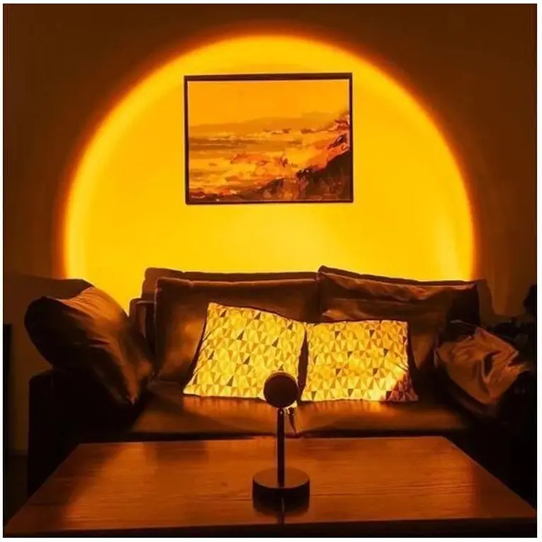 LED лампа для селфі XPRO SUN QS822 з ефектом сонця, з USB-штекером і кнопковим перемикачем (RGB_1741) - фото 7