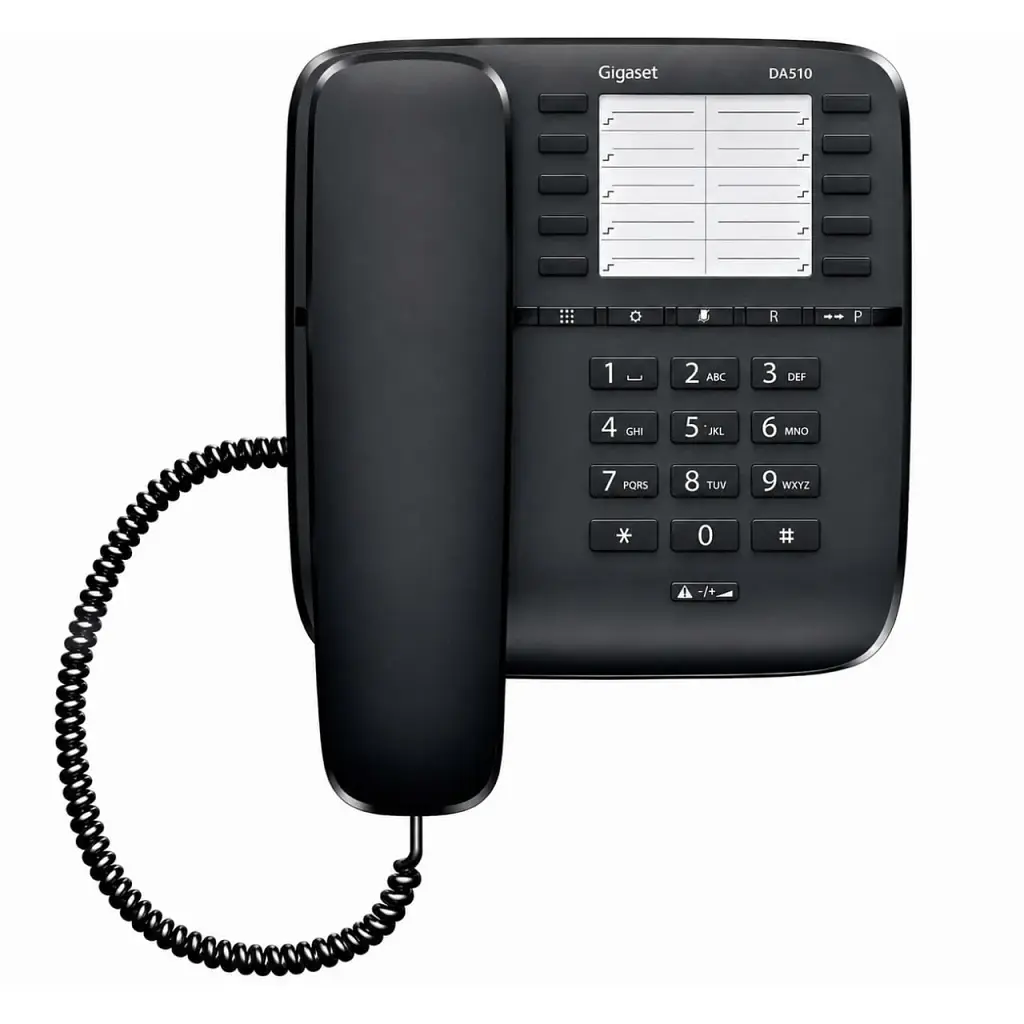 Провідний телефон Gigaset DA510 Black (S30054-S6530-R601) - фото 3