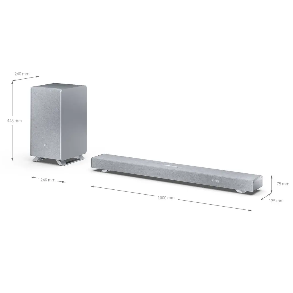 Саундбар Sharp HT-SBW53121(SL) - фото 8