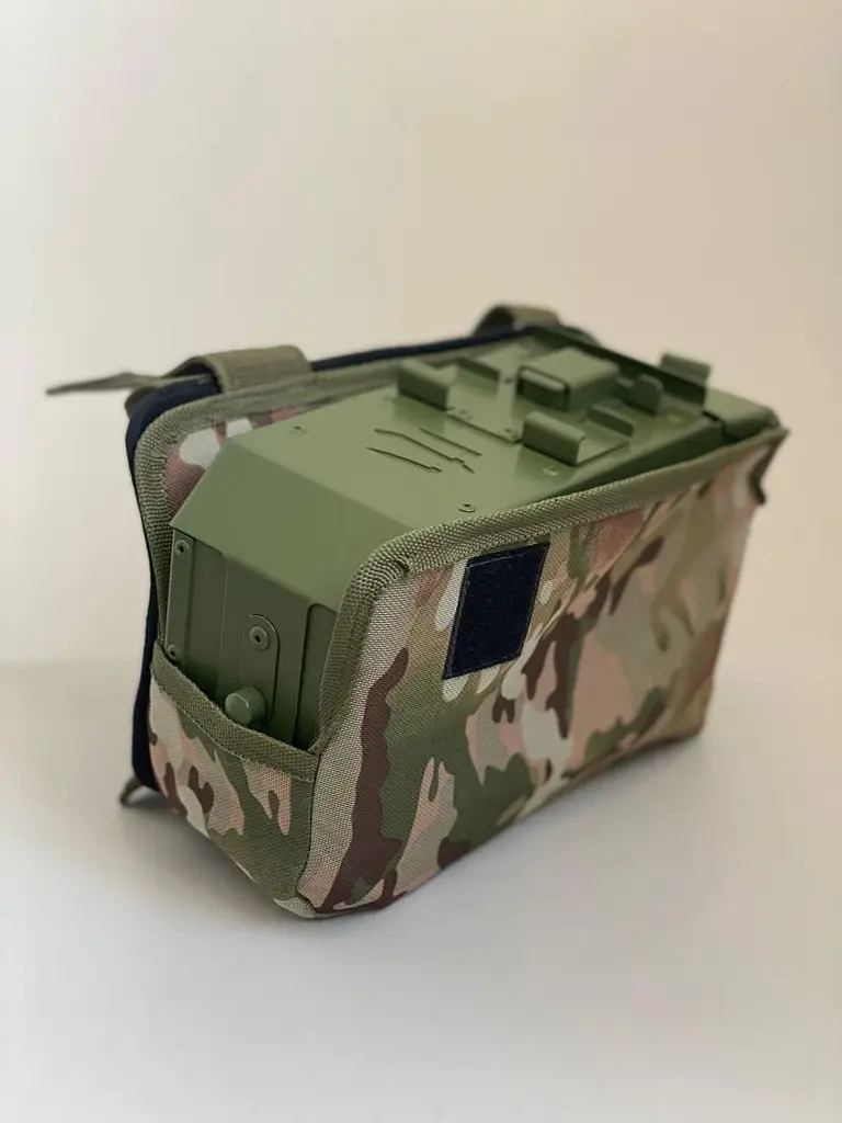 Підсумок відкритий для короба ПКМ (ККМ), (модернізований, для кулеметника)(Піксель)(Мультикам)(Олива) - фото 4