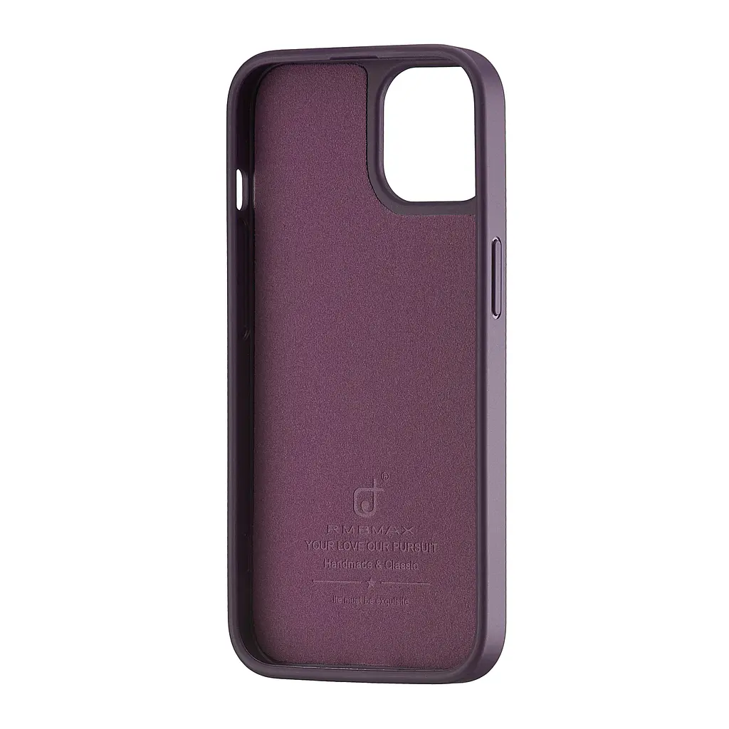 Чохол Jinduka Leather Ringo iPhone 14 Purple - фото 3