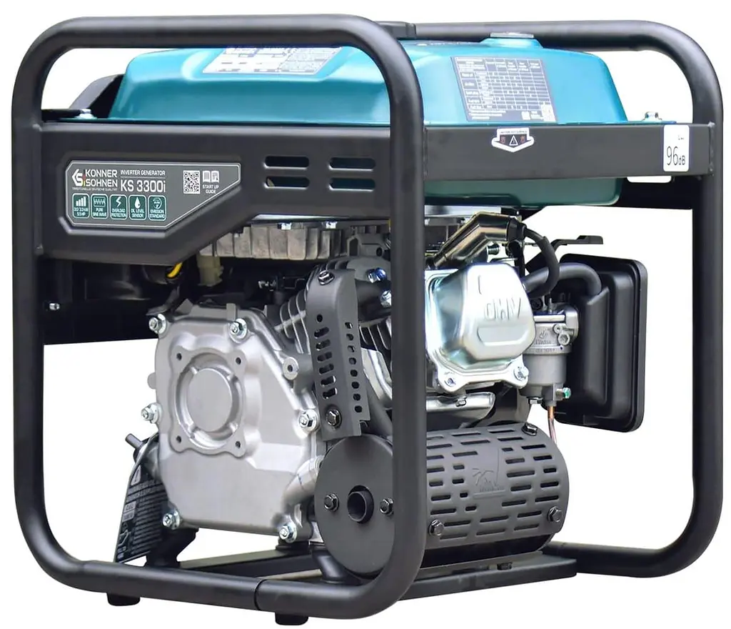 Генератор інверторний KonnerSohnen KS 3300i, 230В, 3.3кВт, ручний запуск, 25.5кг / 3000 Вт / Бензин (KS3300I) - фото 9