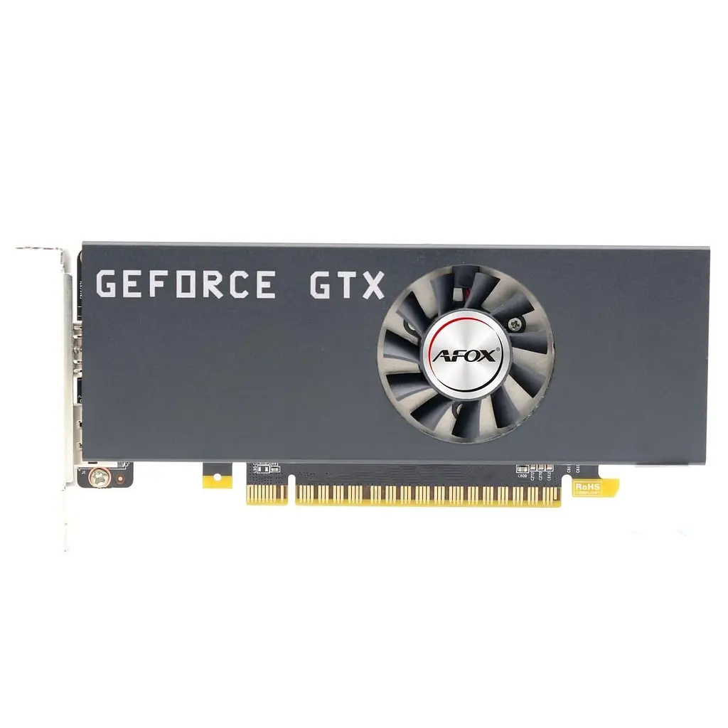 Відеокарта Afox GTX 1050Ti 4GB LP (AF1050TI-4096D5L5-V2) (GDDR5, 128 bit, PCI-E 3.0 x16)