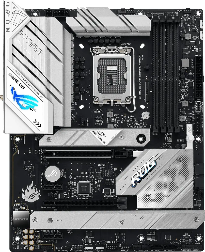 Материнская плата Asus ROG STRIX B760-A GAMING WIFI D4 - фото 2