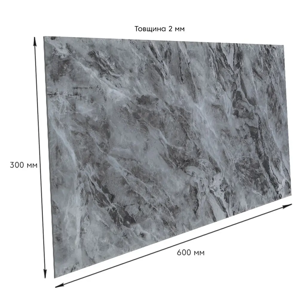Самоклеюча стінова PET плитка 600x300x2mm (D) SW-00002301 - фото 3