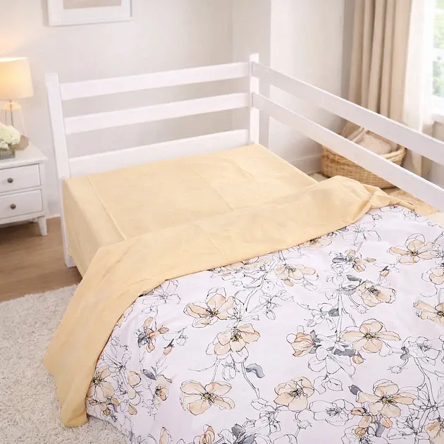 Дитяча постільна білизна JUNIOR Poplin beige flowers (2200012797310) - фото 5