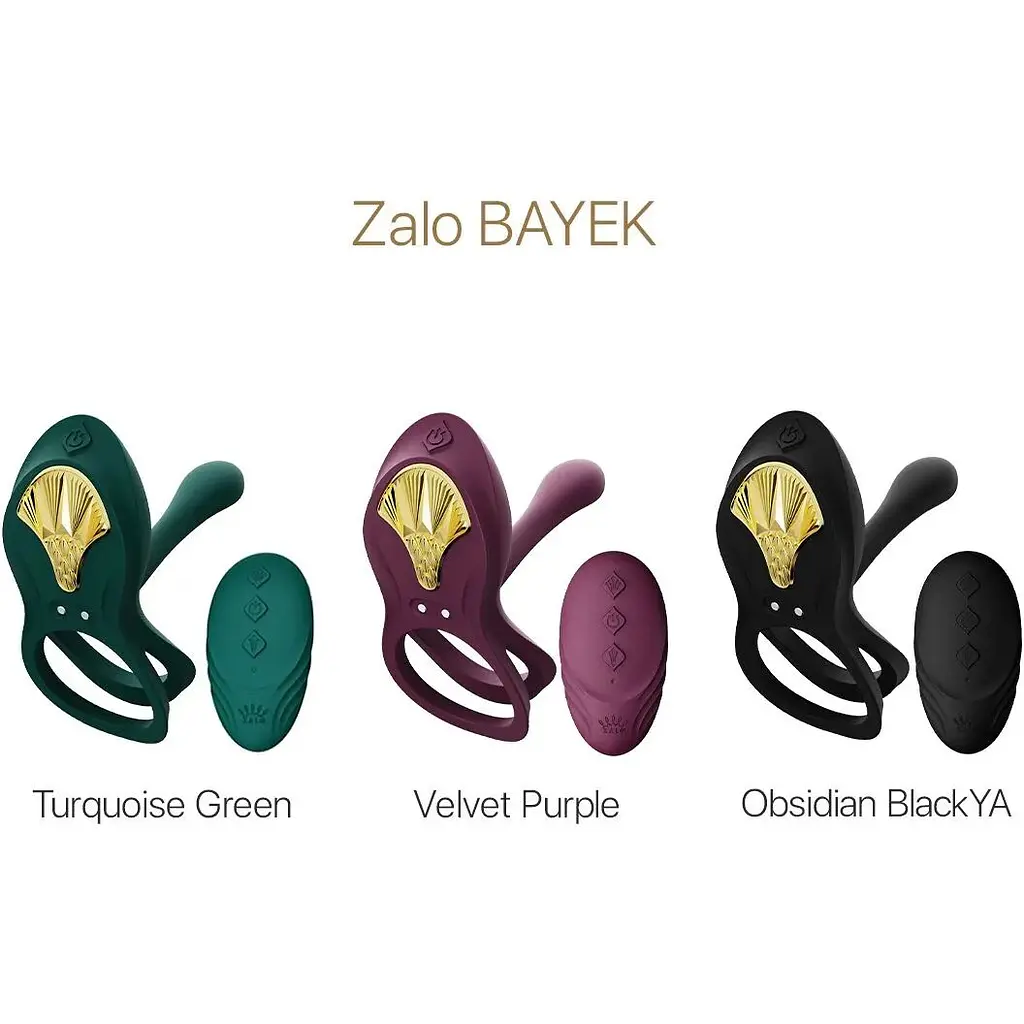 Смарт-ерекційне кільце Zalo - Bayek Obsidian Black - фото 8
