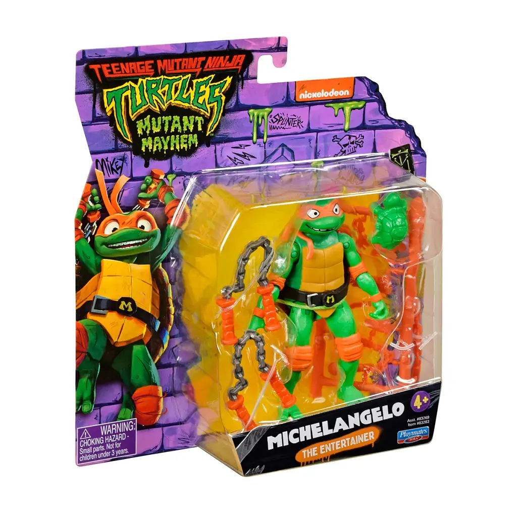Фігурка TMNT серії Черепашки-Ніндзя Мovie III – Мікеланджело (83283) - фото 6