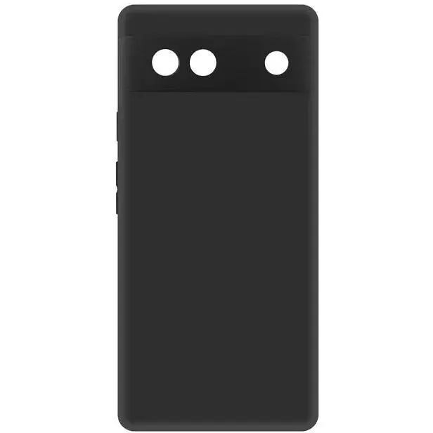Силиконовый чехол BeCover для Google Pixel 6a 5G Black (709612) - фото 1