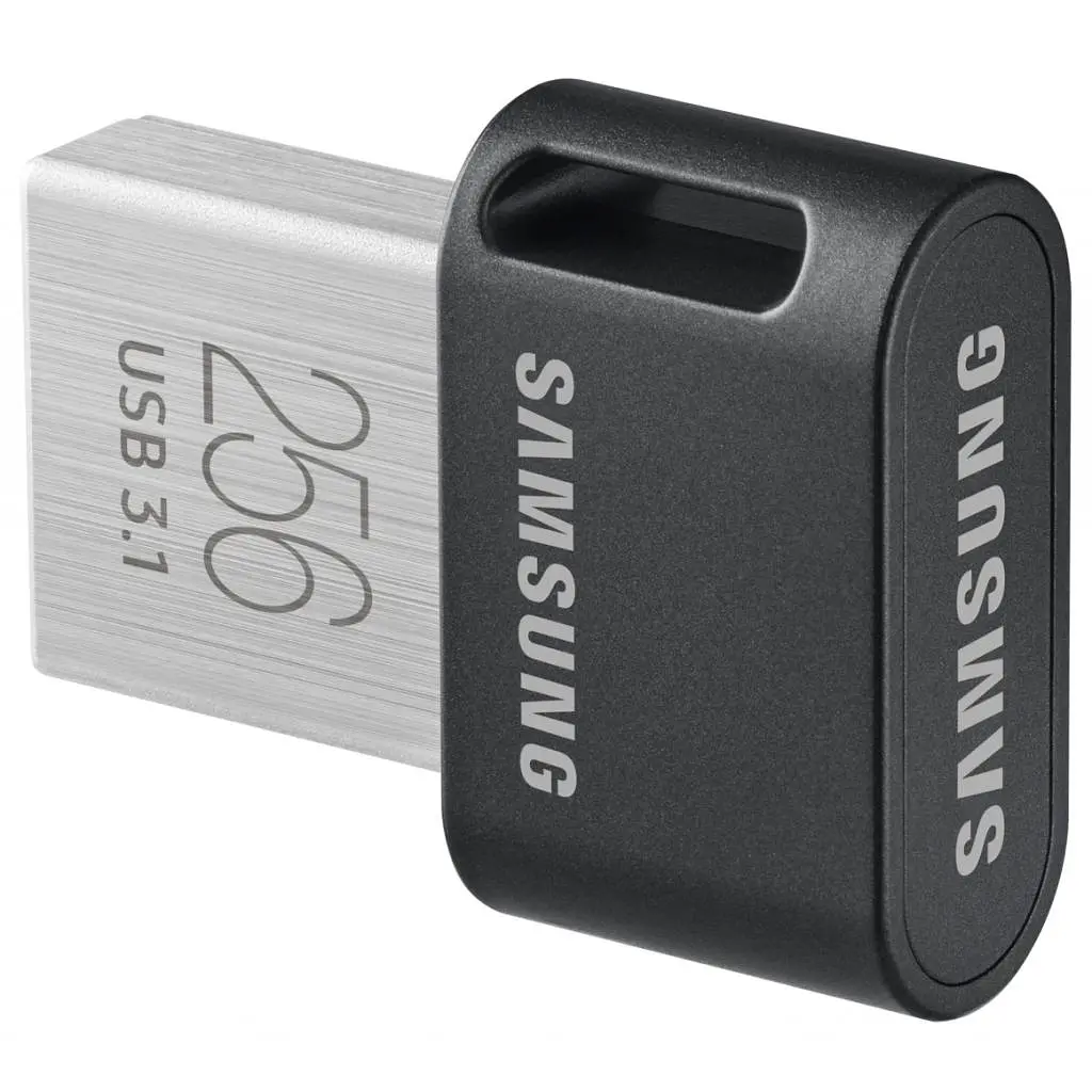 Flash Drive Samsung Fit Plus 256GB (MUF-256AB/APC) Black - фото 3