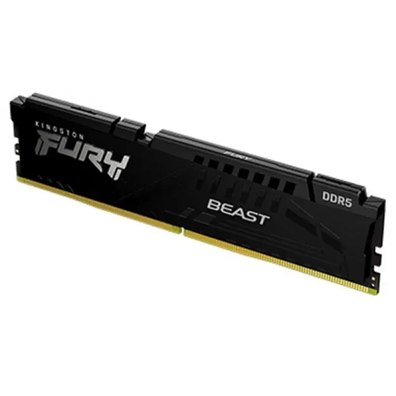 Модуль пам'яті для комп'ютера DDR5 32GB (2x16GB) 5600 MHz Beast Black Kingston Fury (ex.HyperX) (KF556C40BBK2-32) - фото 4
