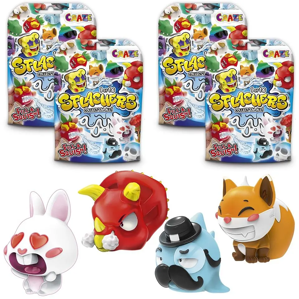 Коллекционная фигурка Craze Splashers брызгает водой в ассортименте (53294) - фото 4