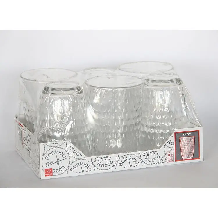 Набор стаканов Bormioli Rocco Slot long drink 390 мл 6 шт. (580507VNA) - фото 2