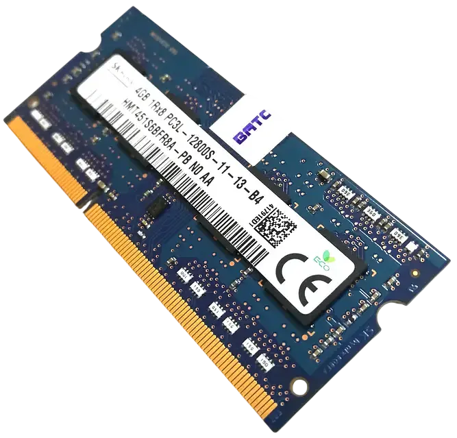 Оперативна пам'ять Hynix 4GB SODIMM DDR3 1600MHz HMT (HMT451S6AFR8A-PB) - фото 3