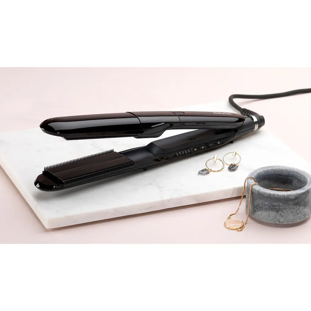 Випрямляч для волосся Babyliss Conditioning Smoothness ST492E чорний - фото 6