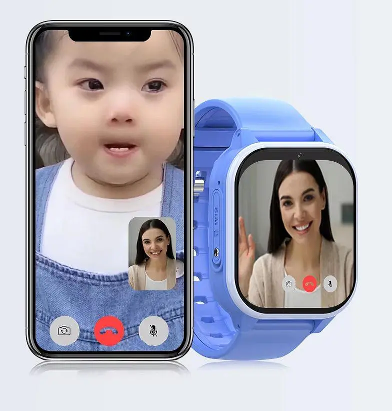 Розумний дитячий годинник-телефон Lemfo M91 з TikTok, YouTube, Instagram, WhatsApp, сім картою 4G, прослушкою, GPS геолокацію та 16 ГБ памʼяті  До 5 днів роботи Рожевий - фото 8