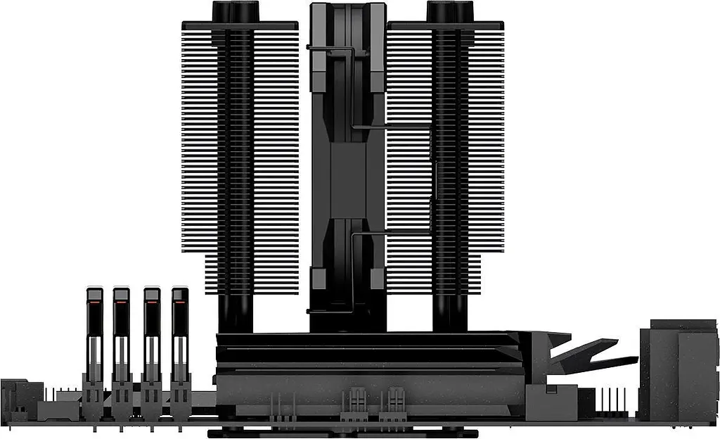 Кулер для процесора ID-Cooling SE-207-XT Slim Black (SE-207-XT SLIM) - фото 8