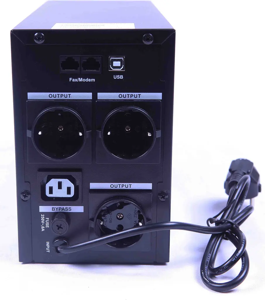 Источник бесперебойного питания [ИБП] SVC VP-1250-LCD [108216] - фото 3