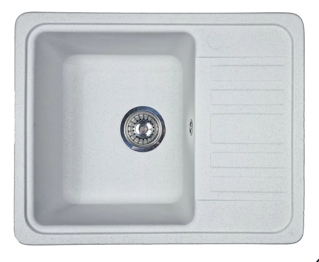Кухонна мийка Adamant SMALL old stone 570x455x180 мм, з крилом 57 см