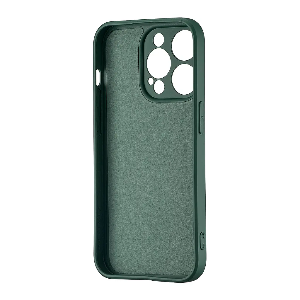 Чохол TPU with MagSafe Protected Camera iPhone 14 Pro Dark Green - фото 2