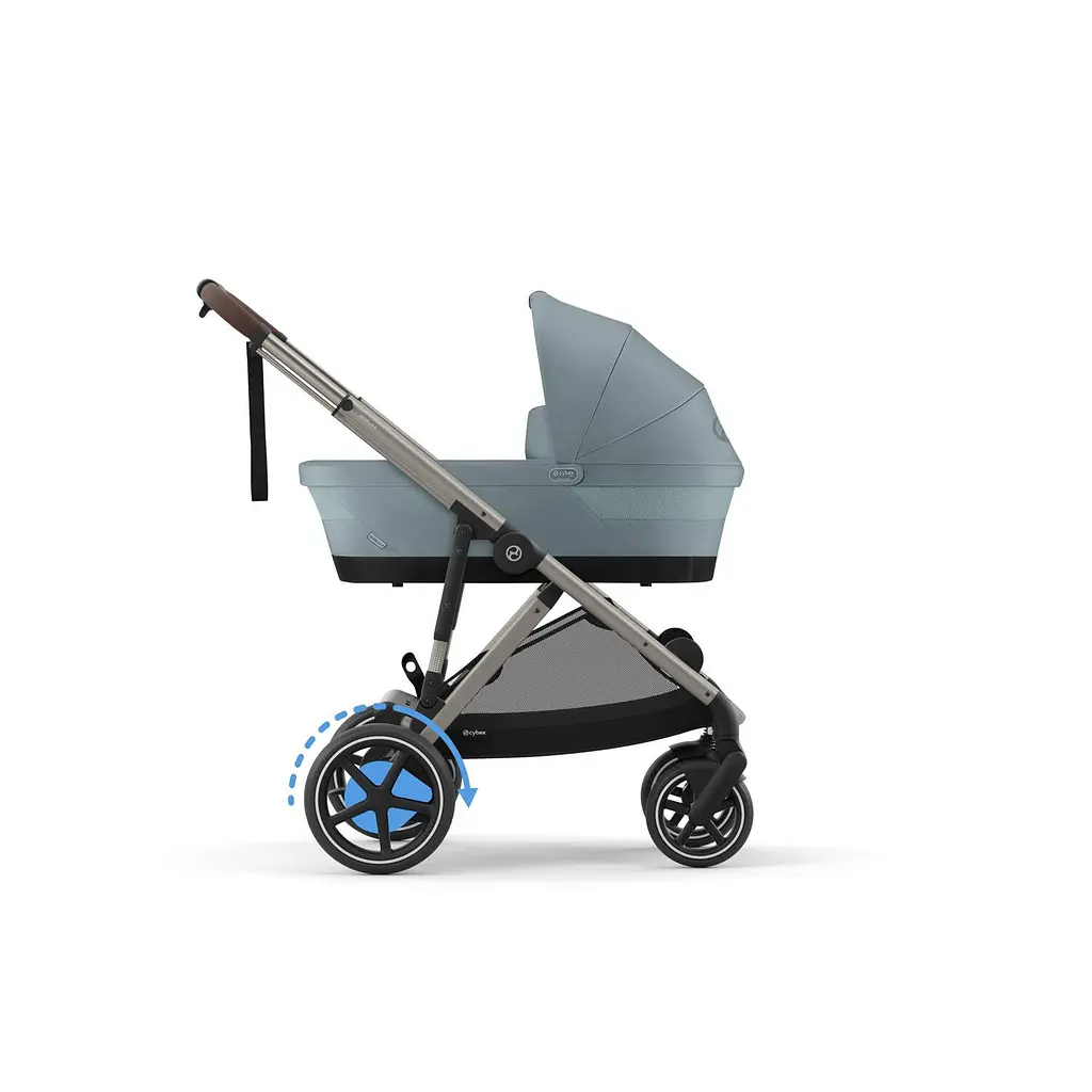 Коляска eGazelle S TPE Stormy Blue - фото 3