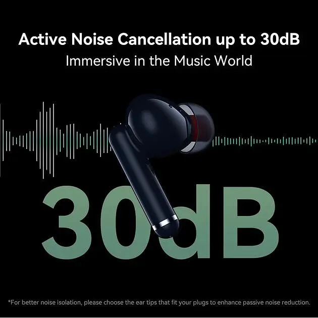 Навушники бездротові Umidigi AirBuds Pro Cosmic Black чорні - фото 8