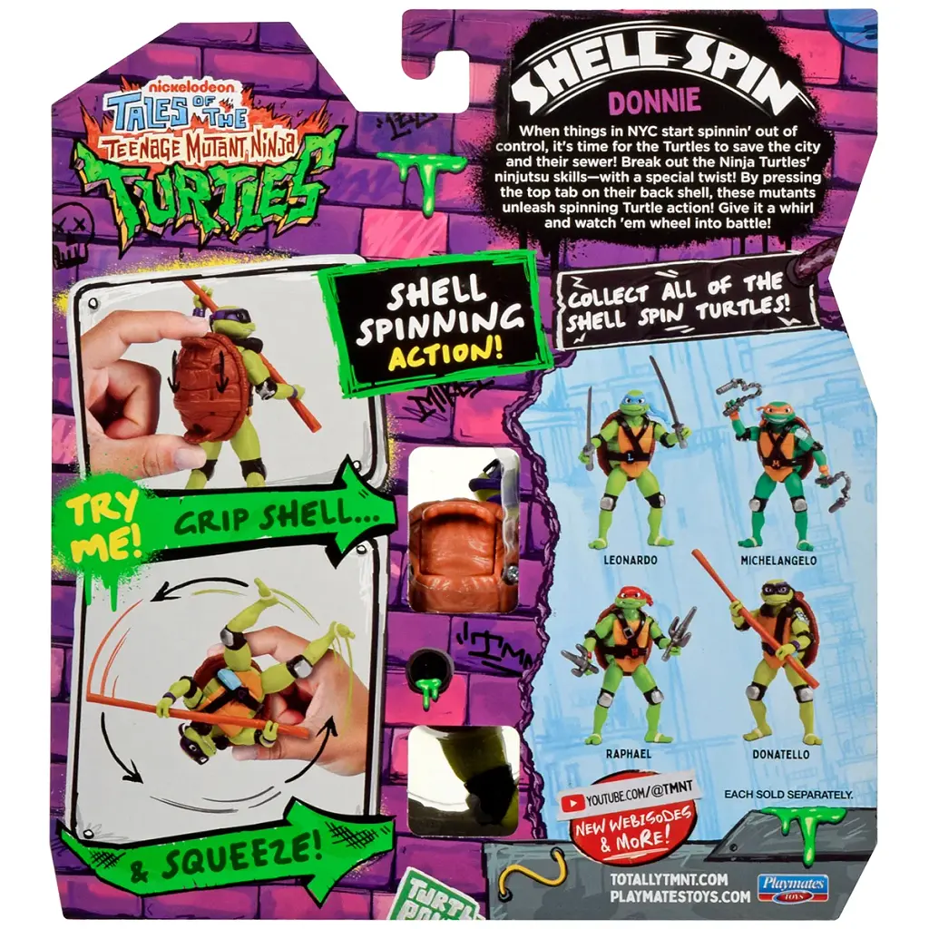 Фігурка TMNT Черепашки-Ніндзя Панцирний вихор Дон (83830) - фото 7