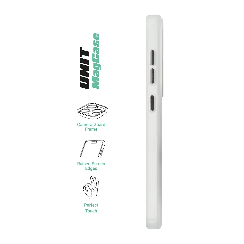 Чехол Samsung Galaxy S25 5G, Unit MagSafe, белый, прозрачный, магсейф, противоударный, магнитный, панель-накладка с поддержкой MagSafe, с поддержкой беспроводной зарядки, TPU+PC, защита всего корпуса, ударопрочный, ArmorStandart (ARM82261) - фото 3