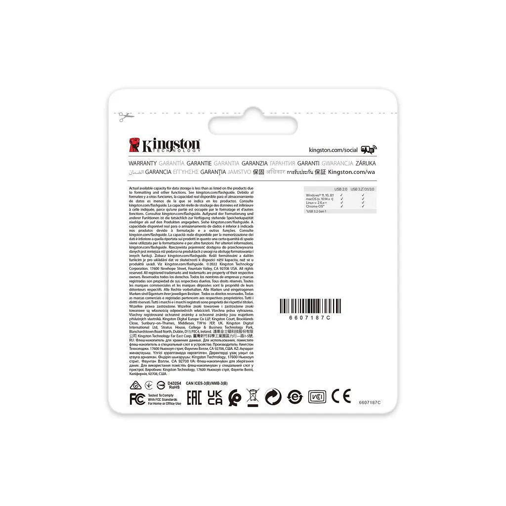 Flash Drive Kingston DT Exodia ONYX 128GB USB 3.2 - фото 12