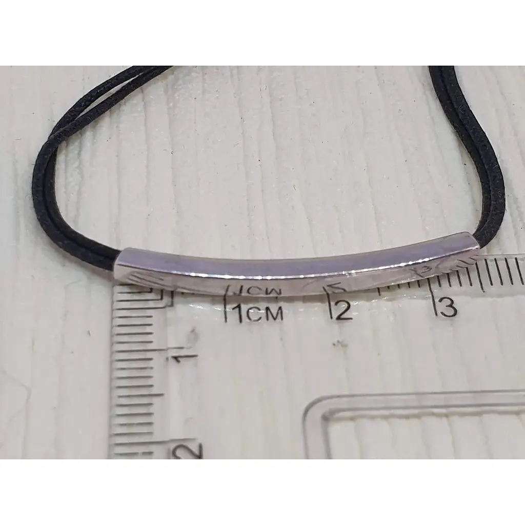 Браслет з текстилю Qvaliz з срібними вставками. 905-01102/1 16 - фото 2