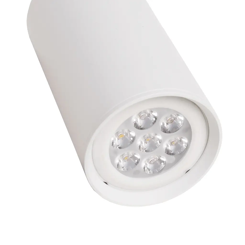 Люстра подвесная Brille тубус GU10 WH (AL-730/1) - фото 3